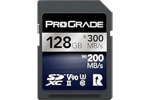 Tarjeta de Memoria ProGrade Digital SDXC UHS-II V90 Iridium (128GB)