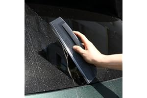QWORK® Ściągacz do samochodu, silikonowy ściągacz do samochodu, do samochodu, okien, lusterek