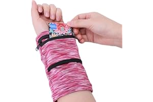 ‎BBFLY Handgelenk Beutel, Sport Handgelenktasche mit Reißverschluss, für Laufen, Joggen, Spazieren, Gassi gehen, Fahrrad und Yoga etc