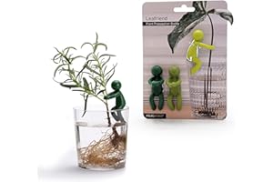 Leafriend: Supporto per Piante da Interno – 3 Sostegni Deliziosi per Steli e Germogli – Regalo Perfetto per Amanti delle Piante di Peleg Design