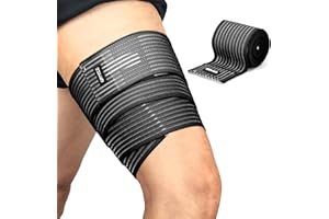 ONTYZZ Bandage du Genou Coude Support Veau Haute Élasticité Compression de la Cuisse Bandage du Poignet Attelle de Cheville pour Sport Gymnase Course S'accroupir Entraînement