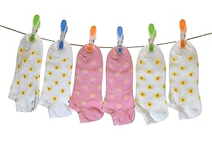 PETTI Artigiani Italiani - Calzini Bambina, 6 Paia di Calzini Fantasmino Bambina, Calzini Bambino Fantasmino Femminuccia, Calzini Bambina Cotone Filo di Scozia, 100% Made in Italy