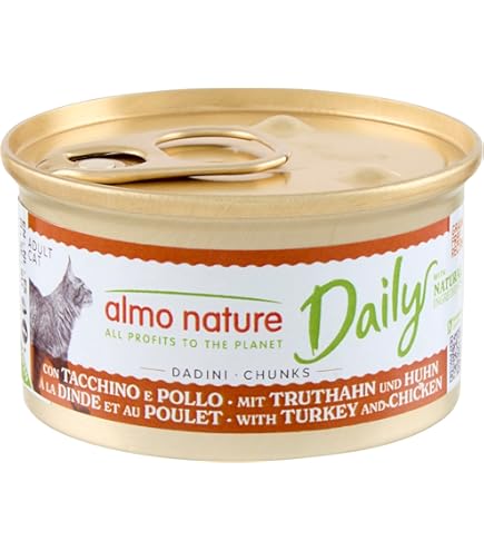 Almo Nature Daily Cibo Umido Per Cani | Vitello E Carote, Confezione Da 2.7 Kg (9 Lattine) - Foto 5