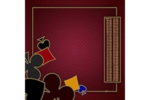 MTJ® - Tapis de Belote Prestige OC - 60x60cm - Matière Jersey Néoprène - Fabrication Française (Bordeaux)