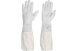 Humble Bee 112 Gants D'Apiculture en Peau de Chèvre Avec Poignets Ventilés