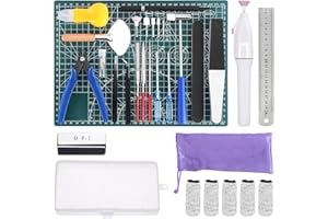 Fippy Gundam Basic - Set di 29 strumenti per modellismo di base, kit di strumenti per la costruzione e la riparazione di modelli Gundam Basic