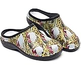 Womens comfortabele Slip op tuin klompen schoenen