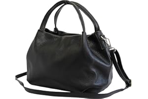 AMBRA MODA AmbraModa GL023 Women’s Handbag, Handle Bag, Shoulder Bag Made of Genuine Leather