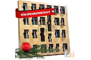 ÊB ÊTRE BELLE être belle® Adventskalender gold Frauen – Beauty Adventskalender mit 24 Luxus Ampullen & Pflege Überraschungen – Weihnachtskalender, exklusiver Kalender Weihnachten, Geschenk für strahlende Haut