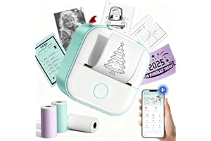 LabelCreate T02 Thermal Printer Paper, Green