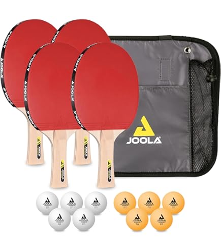 ETUI RANGE BALLES DE PING PONG JOOLA ROUGE