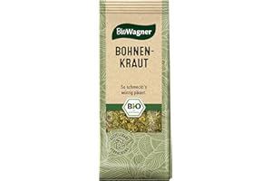 ‎BIOWAGNER BioWagner - Bio Bohnenkraut | perfekt für Eintöpfe, Salatdressings oder Kichererbsen | naturbelassene Bio-Zutaten | recyclebare Verpackung | 20 g