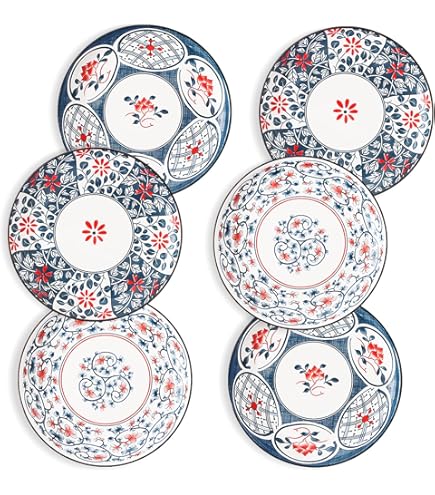 Site Officiel Assiette En Grès Geneviève Lethu - Toile De Printemps - 27,5 Cm - Décor Floral Blanc Et Rose Genevieve Lethu