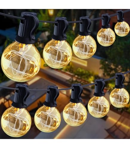 Led-lichtketting voor binnen en buiten, vintage, 10,5 m, 8 modi, timer, met 16 gloeilampen, warmwit, met stekker, vintage decoratie voor tuin, balkon, feest, bruiloft Led-lichtketting voor binnen en buiten, vintage, 10,5 m, 8 modi, timer, met 16 gloeilampen, warmwit, met stekker, vintage decoratie voor tuin, balkon, feest, bruiloft