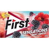 First Sensations Berry Hibisk&uuml;s Aromalı Şekersiz Sakız 27 gr
