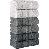M&uuml;rd&uuml;m Home Lia &Uuml;&ccedil; Renkli El-Y&uuml;z Havlusu,6'lı Paket, 6 Par&ccedil;a 50x85, Yumuşak ve Emici, Premium Kalite G&uuml;nl&uuml;k Kullanıma Uygun%1