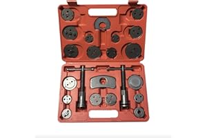 ‎LLCTOOLS LLCTOOLS Kfz Dog 22 TLG Bremskolbenrücksteller Satz |Bremskolben Rücksteller Spindel | Genaue Arbeit | KFZ Spezialwerkzeug | Universalset | Langlebiges Set | Praktischer Koffer