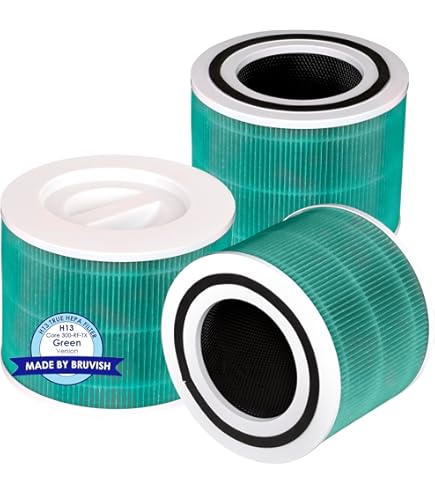 BAMBOOST 2 Stück Ersatzfilter Replacement für LEVOIT Core