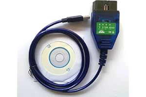 OTKEFDI KKL 409.1 con Switch Interfaccia diagnostica OBD Attrezzo OBD2 per la Maggior Parte delle Auto di Marca Italia dal 1996 al 2009