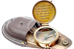 SAMARA NAUTICAL Cool High School Graduation Gift for Him - Best Compass for Camping, Boating & Hiking