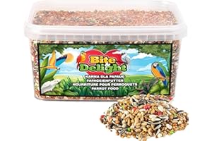 Bite & Delight Karma dla papug pokarm dla nimfy falistej Zbilansowane źródło witamin 2500 ml / 1,70kg