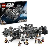 LEGO Star Wars: Skeleton Crew Onyx Cinder Spacecraft Set Creative Toy Building for Star Wars Lovers Ages 75374-10 and Over