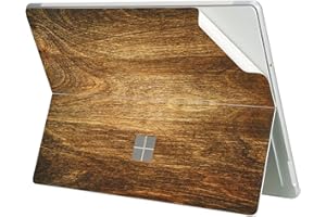 DIGI-TATOO Ultra Thin Protective Tablet Cover Skin Decal Sticker for Microsoft New Surface Pro 11 (2024 Release Copilot PC)/ Pro 9, Easy Apply, Anti-Scratch, Residue Free Vinyl Skin [Wood Texture 2]