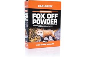 Karlsten Fox Deterrent High Strength Powder 2 x 50 G Anti Fouling & Digging Repellent For Garden Protection Makes 18 Litres