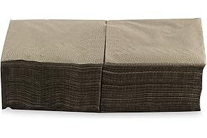 Morigami, Coktail, tovagliolo da 1/4 con bordo, 100 tovaglioli