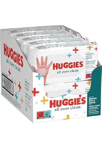 Lingettes Huggies Pure Extra Care - Lot De 56 Paquets (168 Lingettes) Pour Bébé