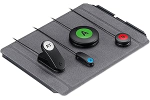 Logitech G Adaptive Gaming Kit für Access Controller, hochleistungsfähige, individuell anpassbare Bedienelemente für den Adaptive Controller für Xbox One-Konsolen, 12 Tasten und Trigger - Schwarz