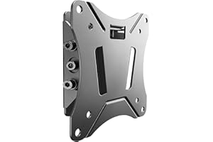 RICOO Support Mural TV Universel N0611 13-29 Pouces (33-74cm) Inclinanble Fix ation Murale TV OLED LED LCD écran PC incurvé