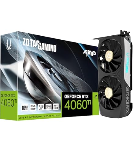 ZOTAC Gaming GeForce RTX 4060 Ti 8GB Twin Edge OC DLSS 3 8GB GDDR6
