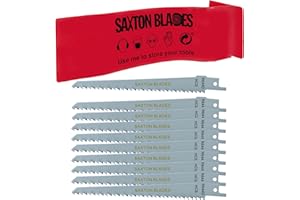 10x Saxton Blades 150mm Reciprocating Sabre Saw Wood Blades R644D for Bosch Makita etc