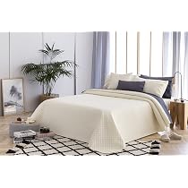 Todocama Steppdecke Mit Rautenmuster, 100% Mikrofaser – Extra Weich & Ganzjahres-tauglich Für Bett Und Sofa