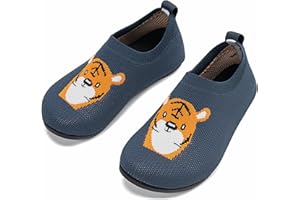 KOWAYI Enfants Garçons Pantoufles Barefoot, Filles Chaussures Barefoot souples, Chaussures de bain légères, Chaussures d'apprentissage de la marche mignonnes pour bébés