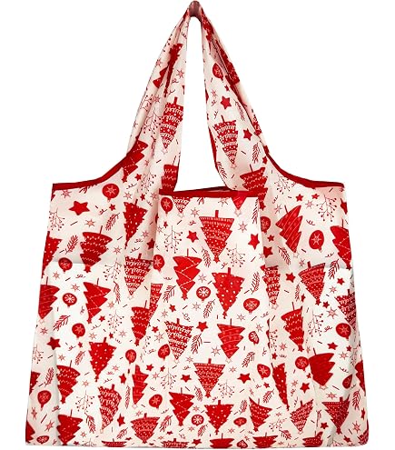 Borsa Pieghevole AllyDrew In Nylon Piccola - Riutilizzabile Per Spesa, Shopping E Viaggi, Portata 20 Kg, Impermeabile, Unisex Adulto (35,6x38,1 Cm)