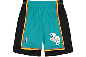 Mitchell & Ness Detroit Pistons 1998-99 Swingman NBA pantalón corto Turquesa
