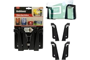 StealthMounts Porte-lingettes | Lot de 2 | Supports pour le rangement des lingettes | Fabriqué au Royaume-Uni