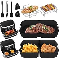 150 Stück Heißluftfritteuse Backpapier – Passend Für Ninja, Cecotec & Mehr (5,2L & 10L)