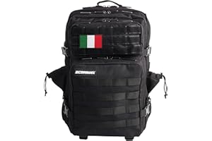 ELITRAINX Sac à Dos Tactique Militaire Italie Sport, Cabine d'Avion, CrossTraining, Sport Extérieur Portable Gym par ELITEX TRAINING