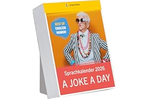 Langenscheidt Kalender A Joke a Day 2026: Tagesabreißkalender (Langenscheidt Sprachkalender)