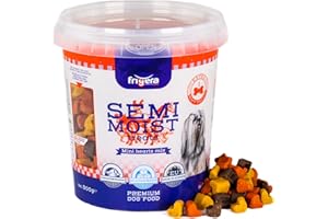 Frigera Semi-Moist Soft Treats Mini Hearts Mix (3) 500g