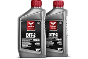 TRIAX DTF-2 Professional 75W-85 GL-5 - Full Synthetic Gear Oil - Differentials - Drivetrain - Lifetime Fill - Limited Slip Compatible - High-Performance (2 quarts)
