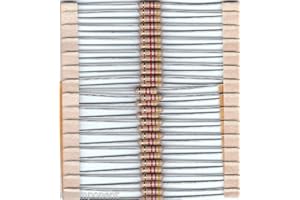 ECOMPONENT RESISTENZE 4,7 Kohm (4K7) 1/2W 500mW 5% - 25 Pezzi