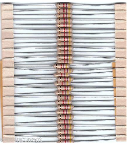10 Pz Resistenze 1 Kohm 2W 5% - 10 Pezzi Resistenza 1Kohm 1K - Foto 10