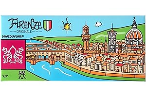 DONSOUVENIR MAGNETICO Firenze - FIUME Arno. IMAN Big Florencia (Italia)