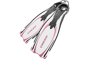 Cressi Reaction EBS, Palme Plongee avec Bungee