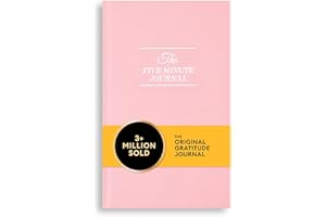 Intelligent Change: The Five Minute Journal - Original Daily Gratitude Journal for Happiness, Mindfulness, and Reflection - Daily Affirmations with Simple Guided Format - Undated Life Planner
