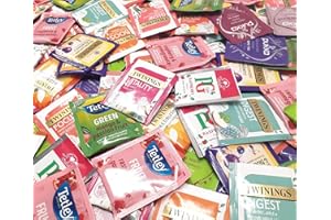 AB.GROCERIES Refill Pack Enveloped Tea Bags Large Selections of Classic Black Fruit Herbs Green Decaf Healthy Caffeine Free Popular Flavours Blends (FRUIT TEA, x30 Tea envelopes)